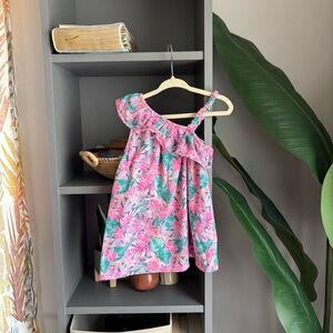 nursery rhyme hawaiian print dress